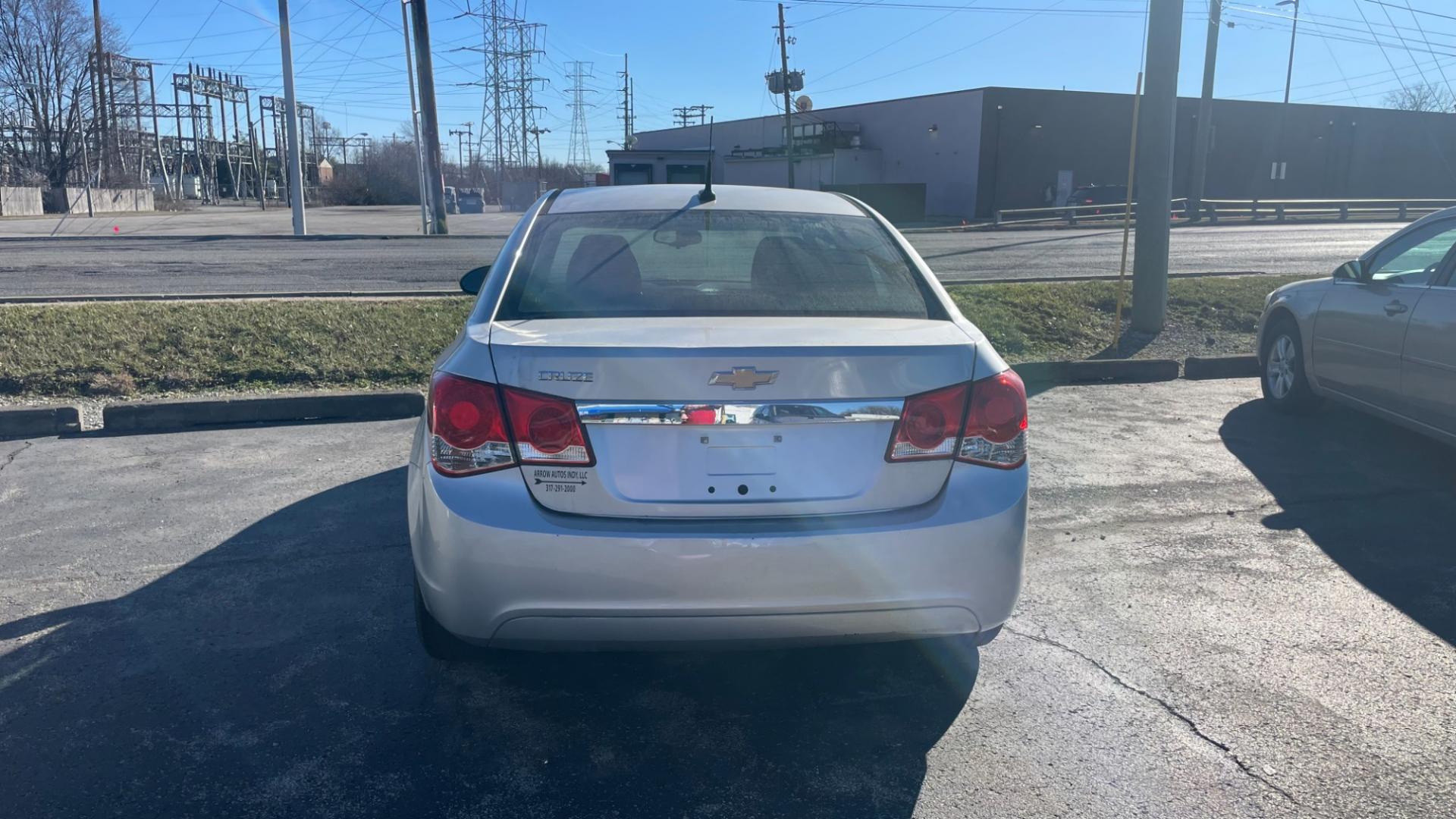 2012 Silver /GRAY Chevrolet Cruze (1G1PC5SH2C7) , located at 2710A Westlane Rd., Indianapolis, IN, 46268, (317) 291-2000, 39.885670, -86.208160 - Photo#2